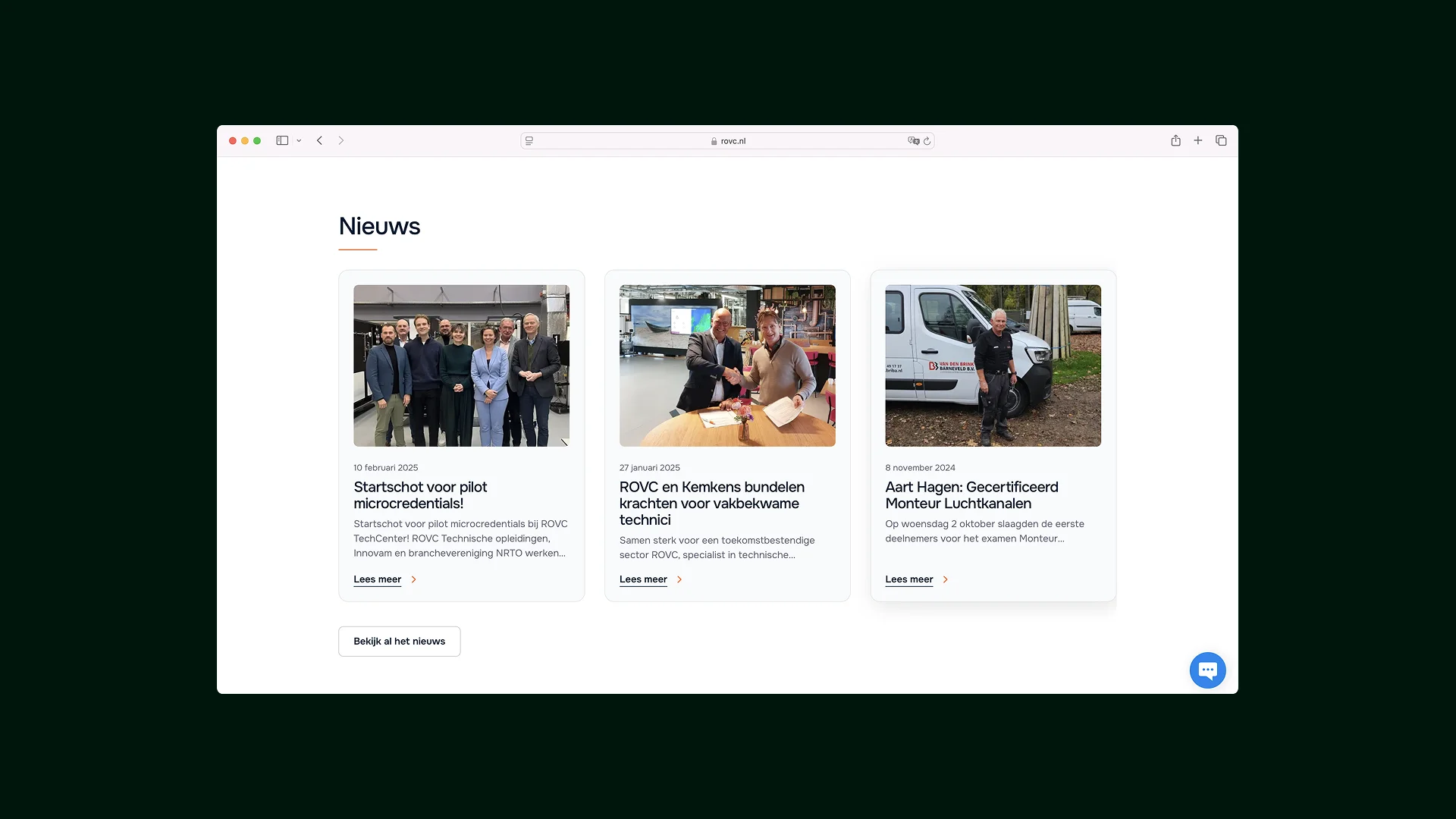 ROVC Web Design